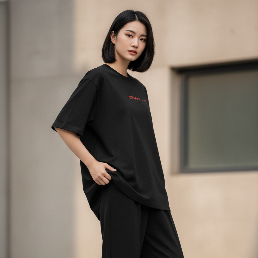 Funny Overthinking Oversized Graphic T-Shirt | 240 GSM Heavyweight 100% Cotton