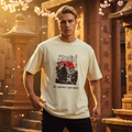 Ronin Japanese Art Oversized Graphic T-Shirt | 240 GSM Heavyweight Cotton