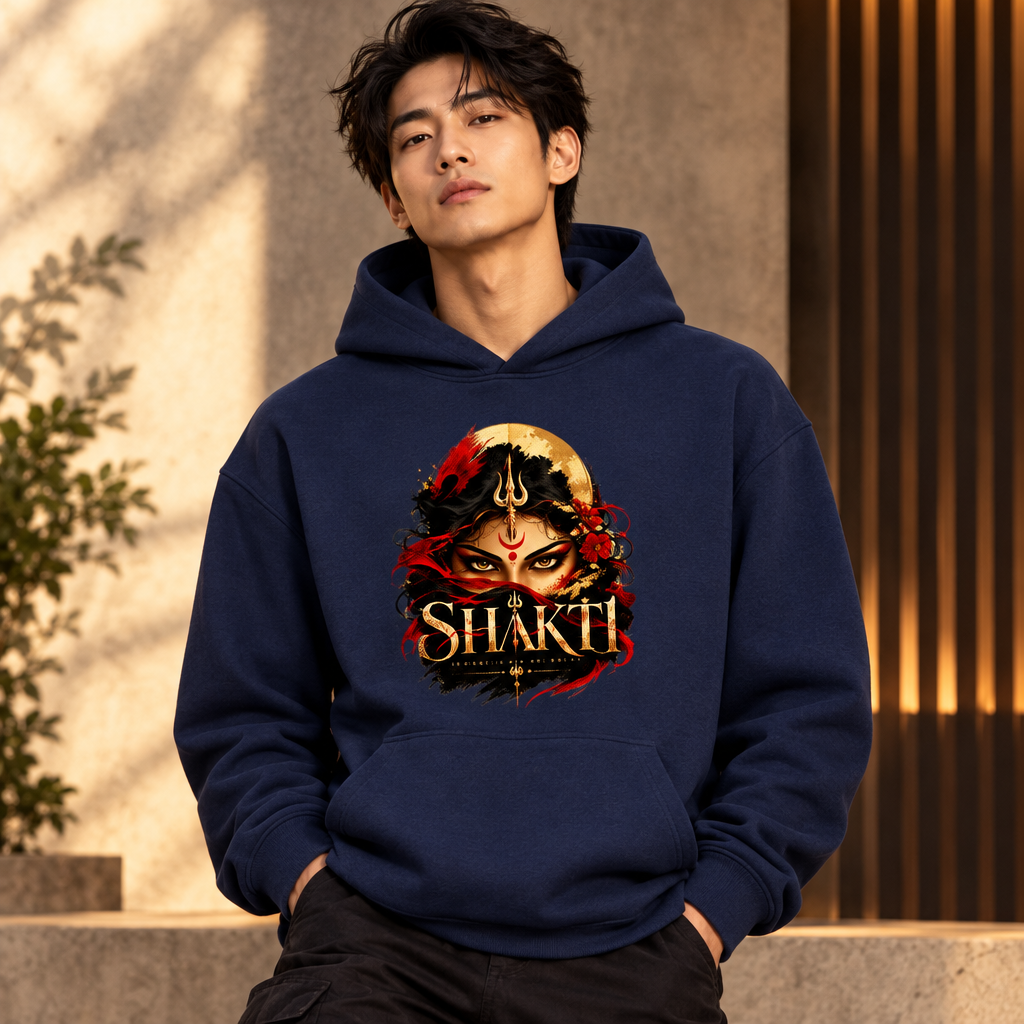 Shakti Graphic Hoodie | 260 GSM Premium Unisex Pullover