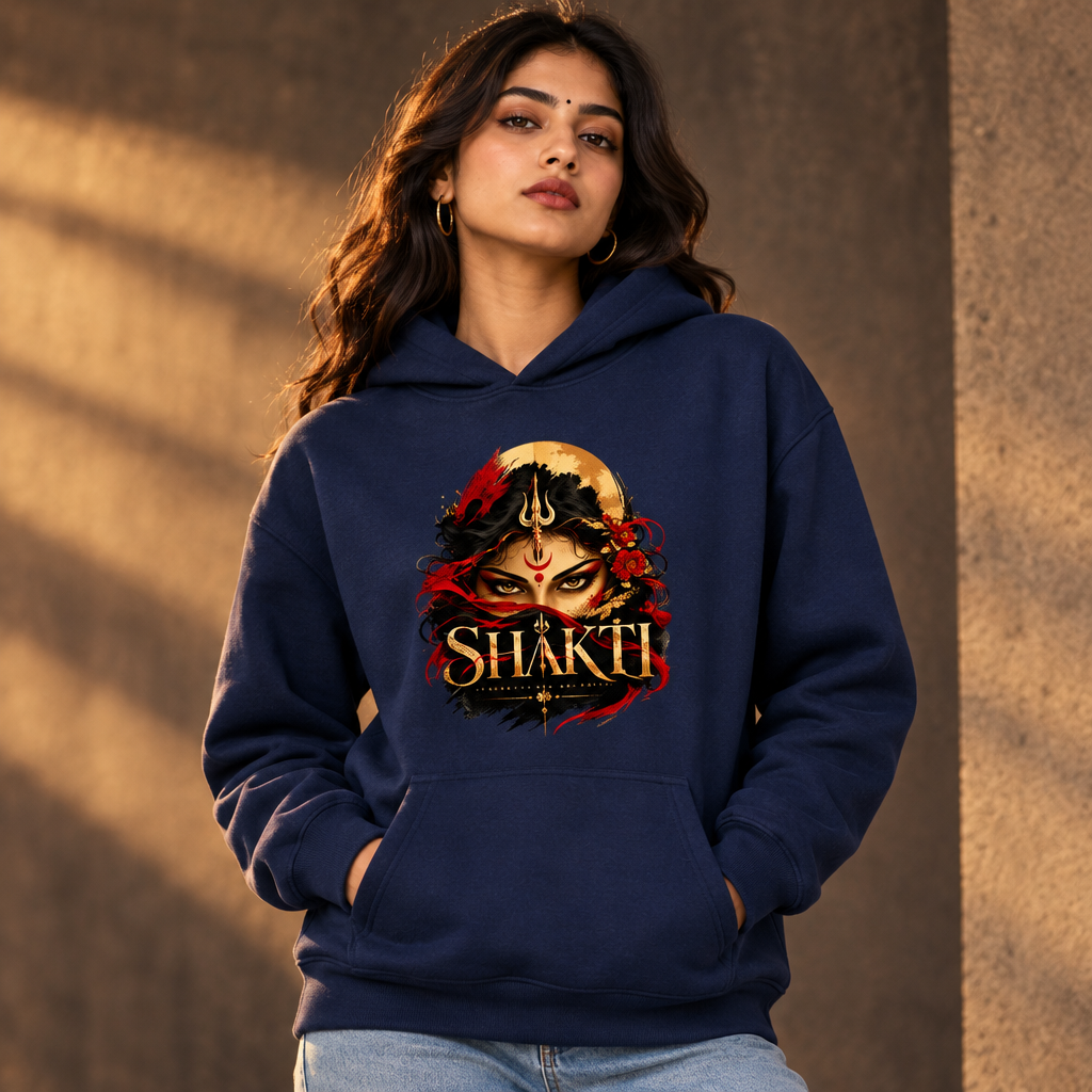 Shakti Graphic Hoodie | 260 GSM Premium Unisex Pullover