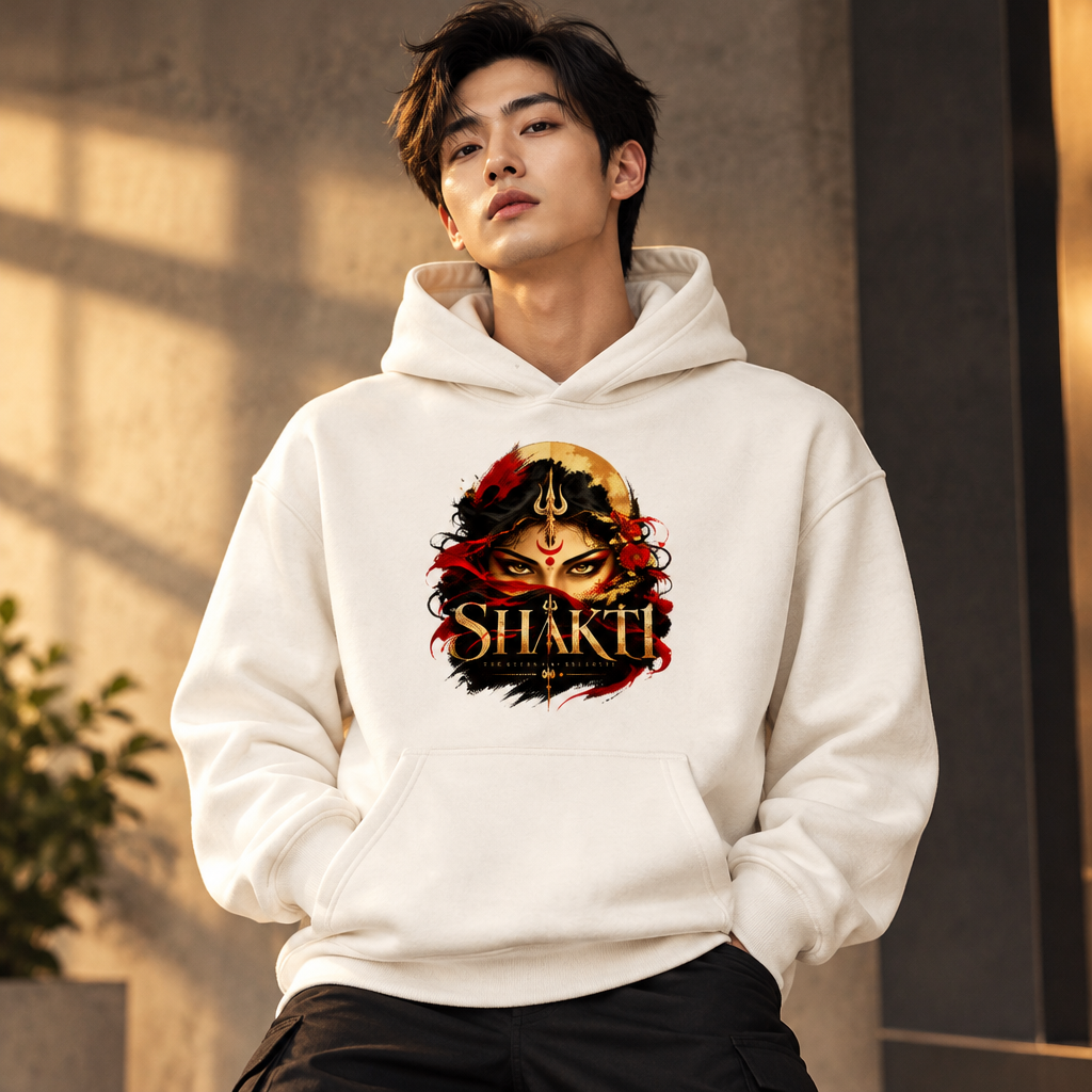 Shakti Graphic Hoodie | 260 GSM Premium Unisex Pullover