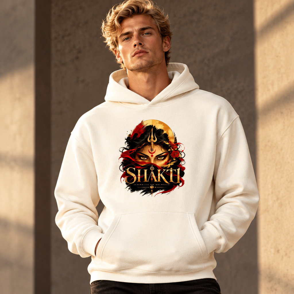Shakti Graphic Hoodie | 260 GSM Premium Unisex Pullover