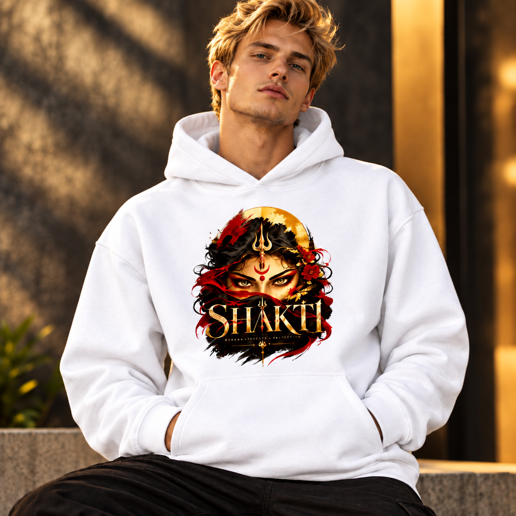 Shakti Graphic Hoodie | 260 GSM Premium Unisex Pullover