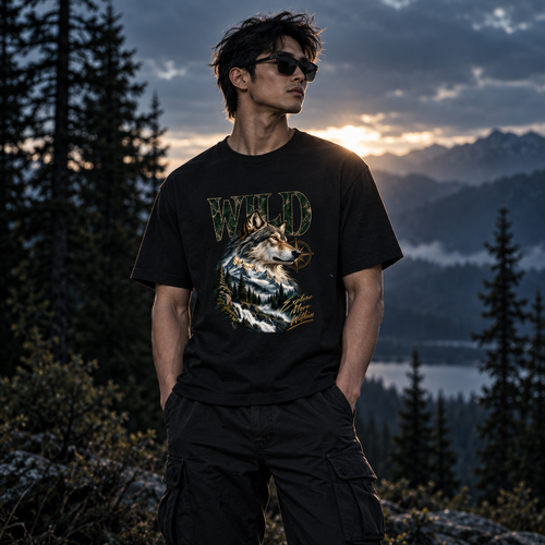 Explore More Graphic T-Shirt | 180 GSM Standard 100% Cotton