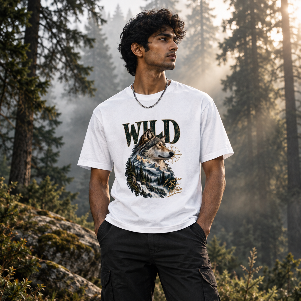Explore More Graphic T-Shirt | 180 GSM Standard 100% Cotton