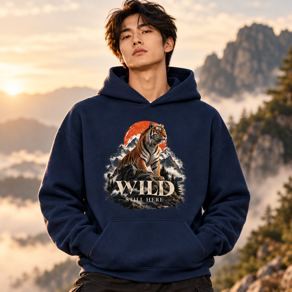 Wild Still Here Graphic Hoodie | 260 GSM Unisex Premium Pullover