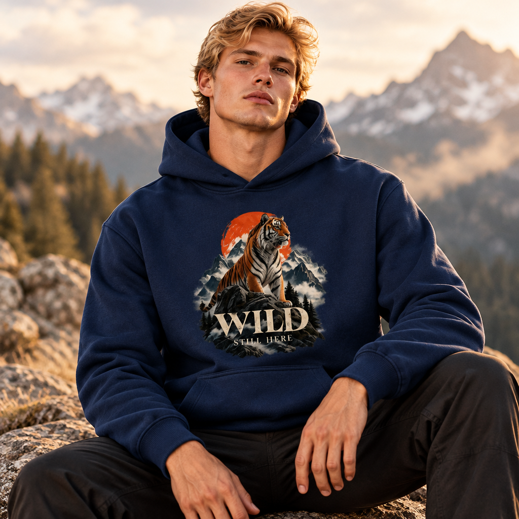 Wild Still Here Graphic Hoodie | 260 GSM Unisex Premium Pullover