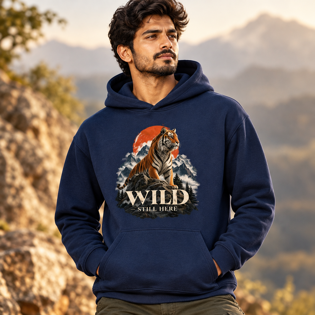 Wild Still Here Graphic Hoodie | 260 GSM Unisex Premium Pullover
