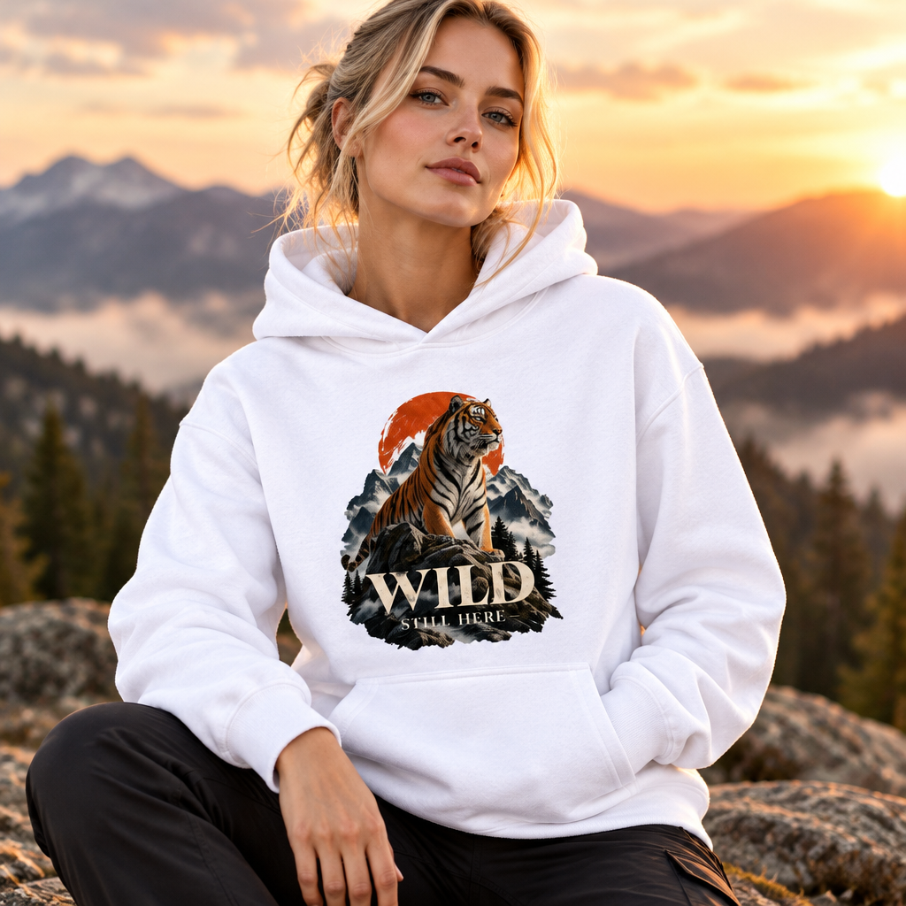 Wild Still Here Graphic Hoodie | 260 GSM Unisex Premium Pullover